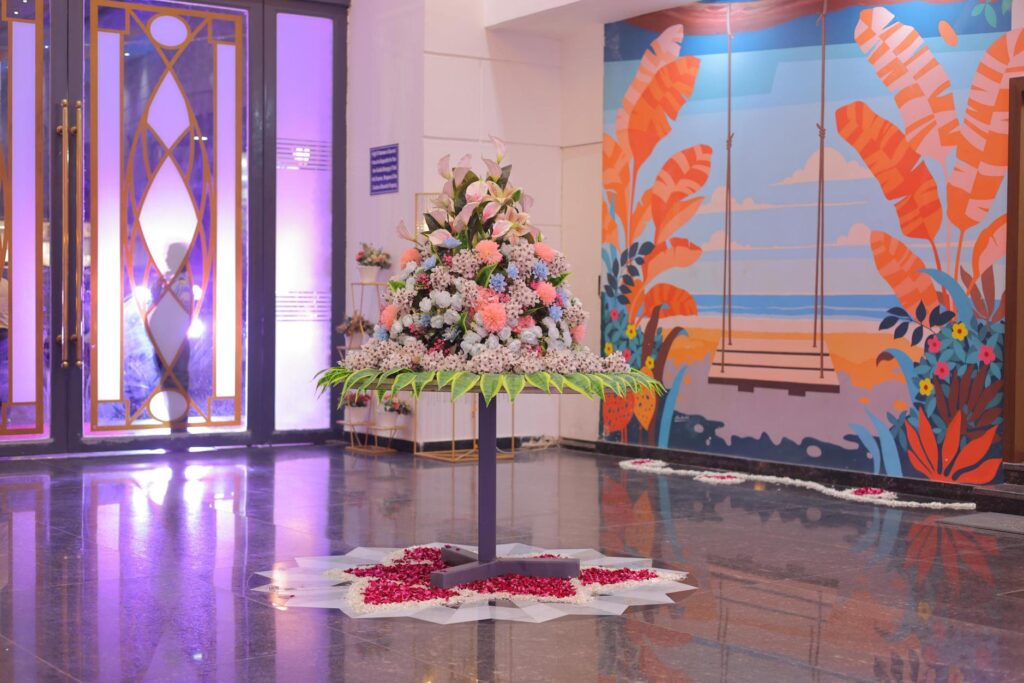 party halls in Noida lighting